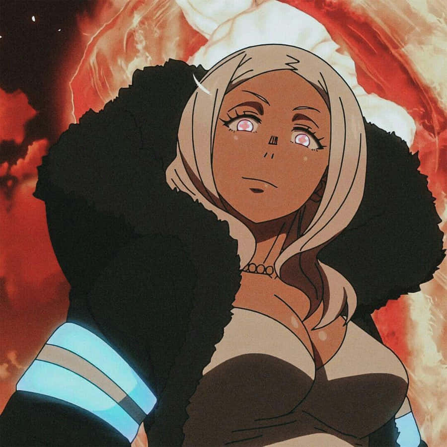 Personagem de Anime Fire Force Hibana