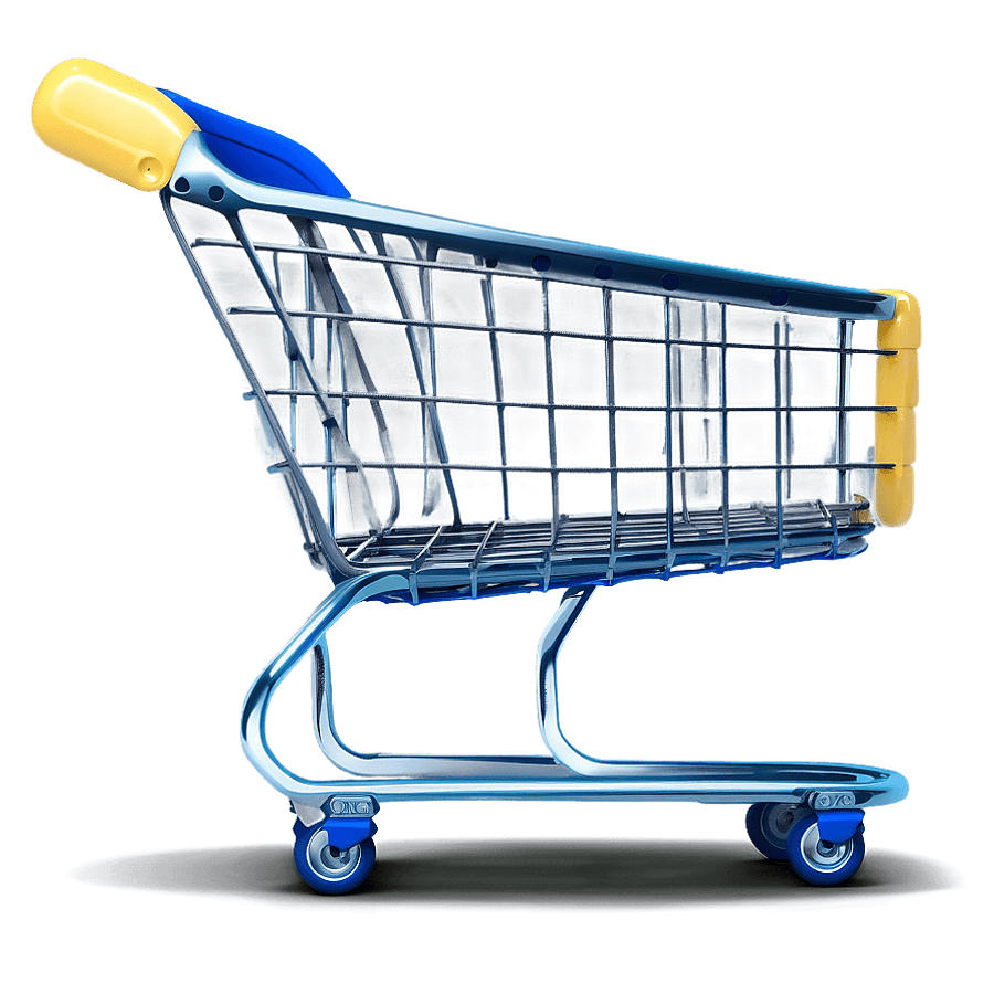 Minimalist Shopping Cart PNG pid