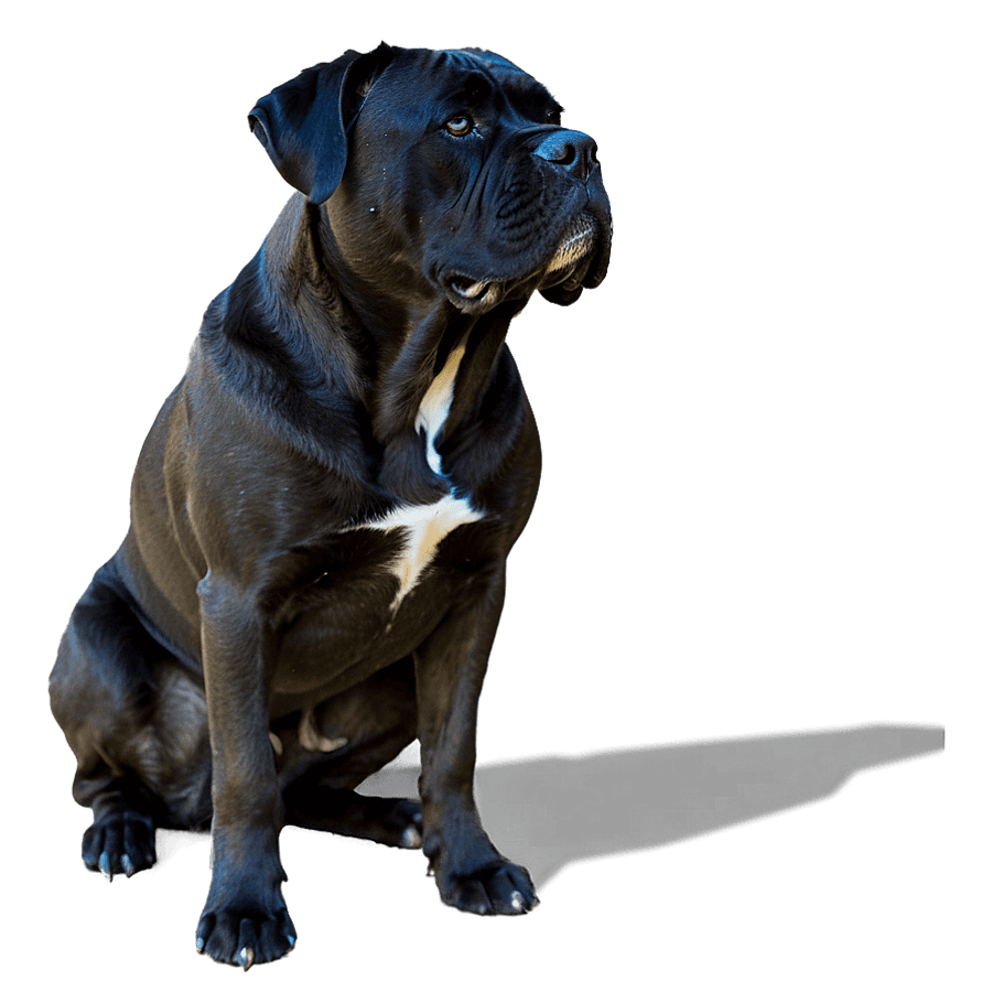 Majestic Cane Corso Dog PNG lbn56
