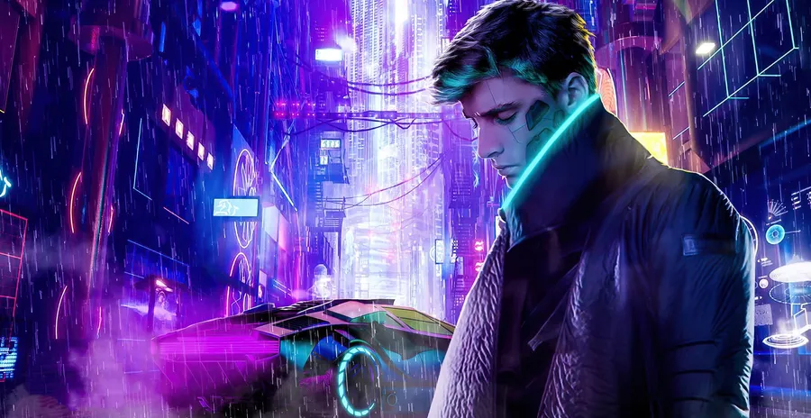 Cyberpunk Laptop