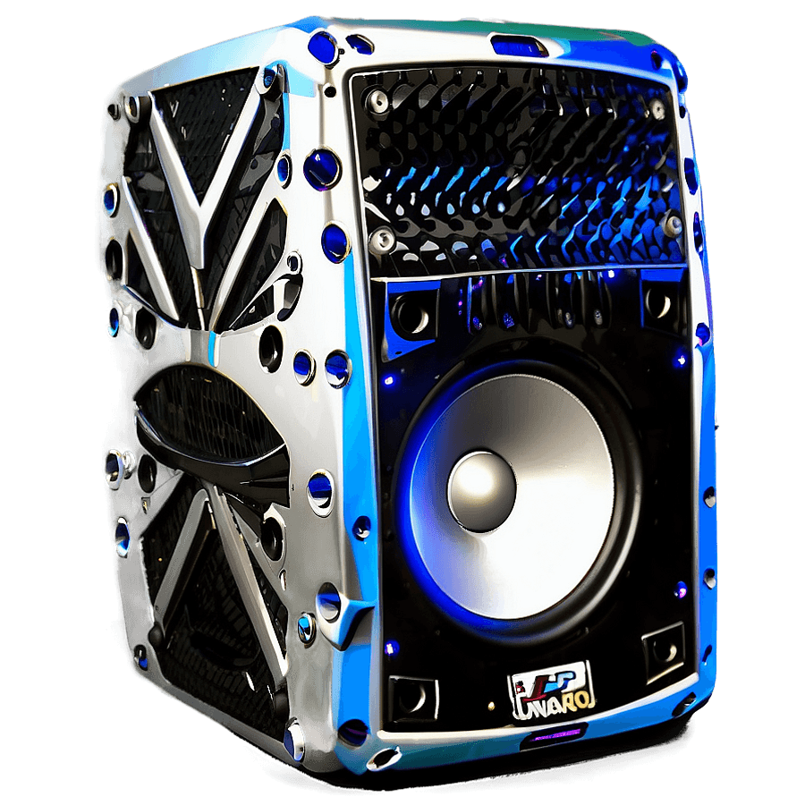 Large DJ Speakers PNG 06292024