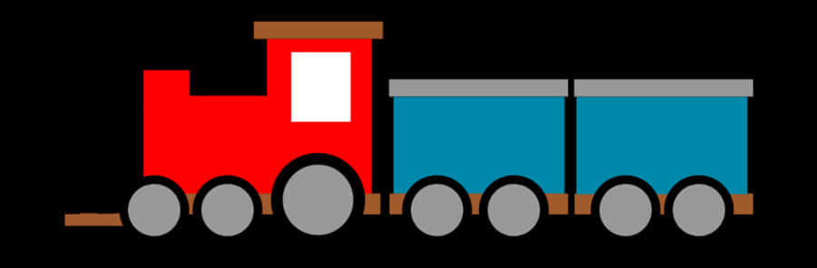 Cartoon Train Illustration