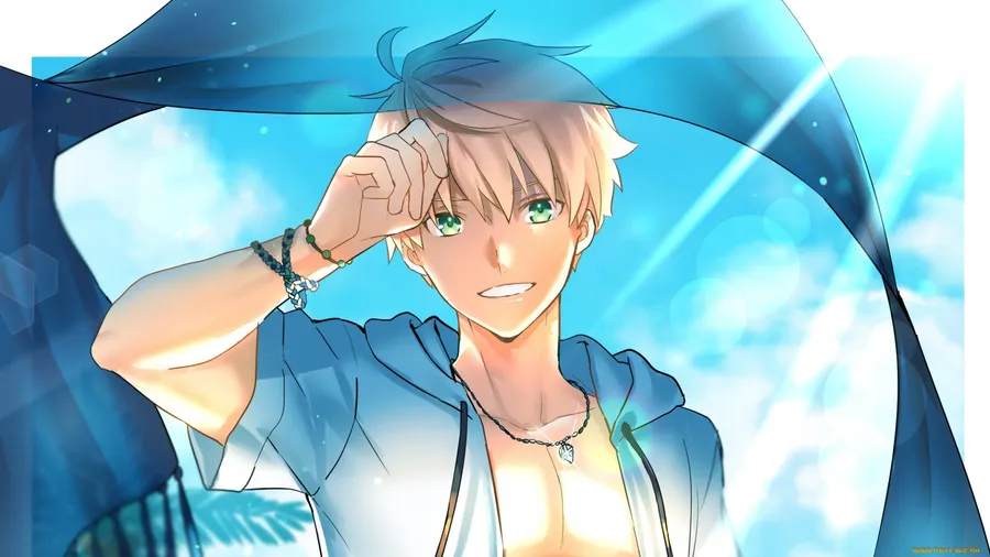 Anime Boy background