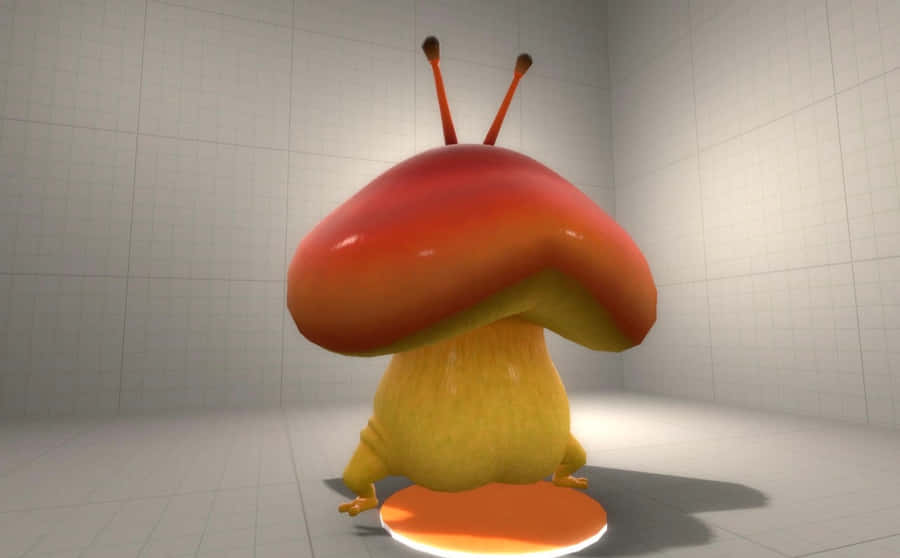 Pikmin Character 3D Render