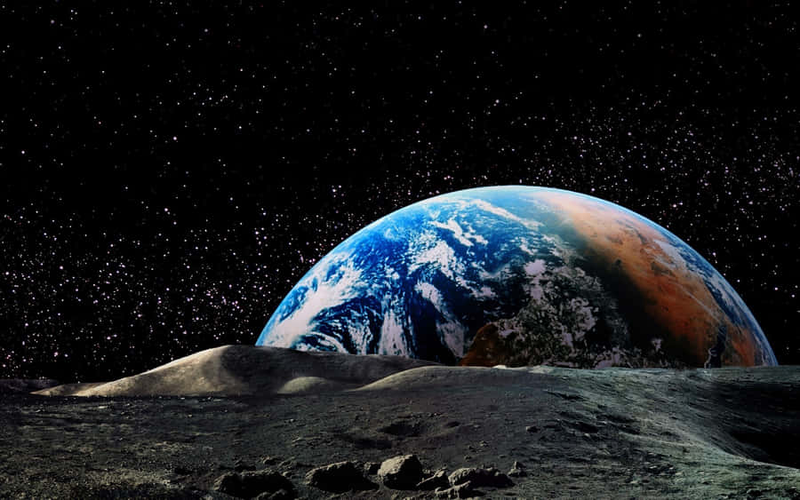 Sinfonia Cósmica - Uma vista deslumbrante da vasta paisagem espacial.