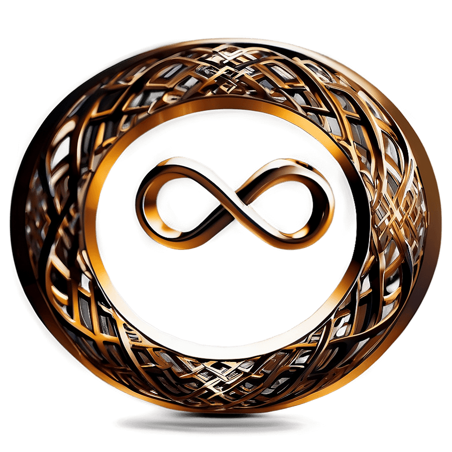 Infinity Symbol for Luxury Brand PNG 06282024