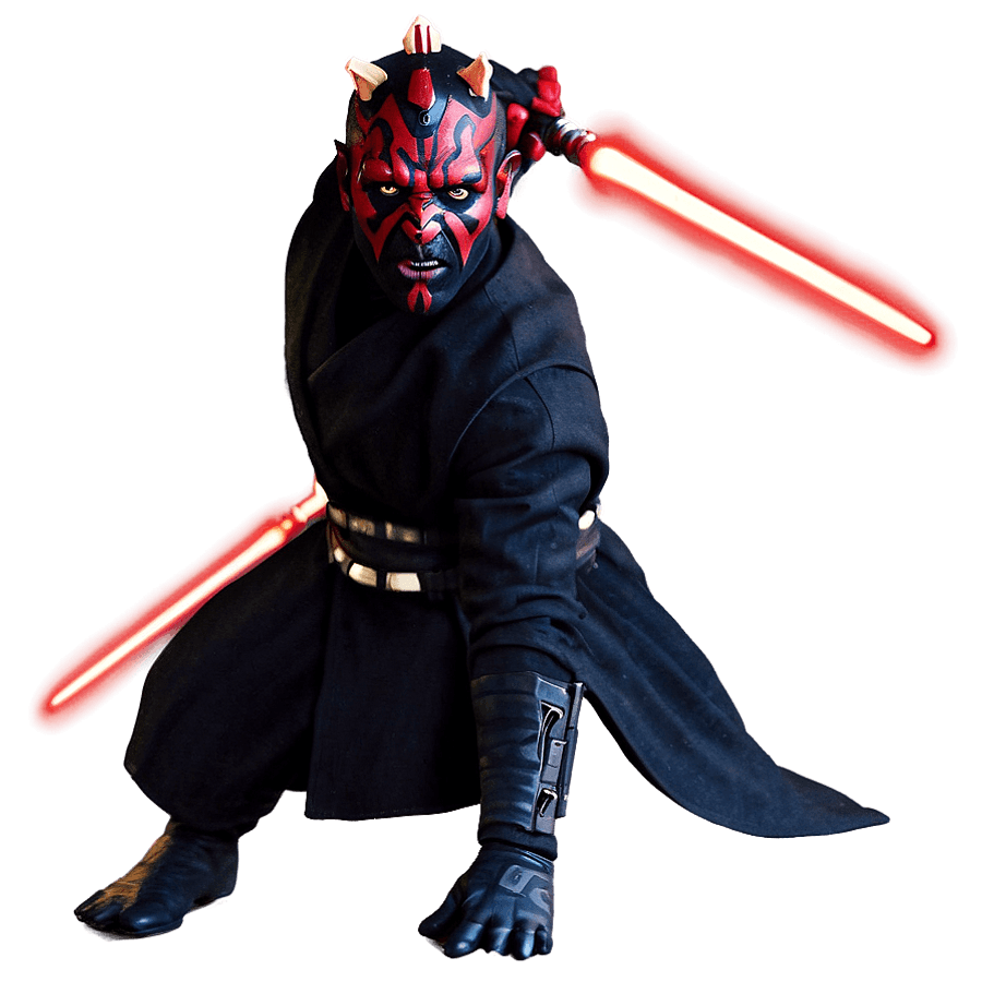 Darth Maul Intimidating Presence PNG nsj
