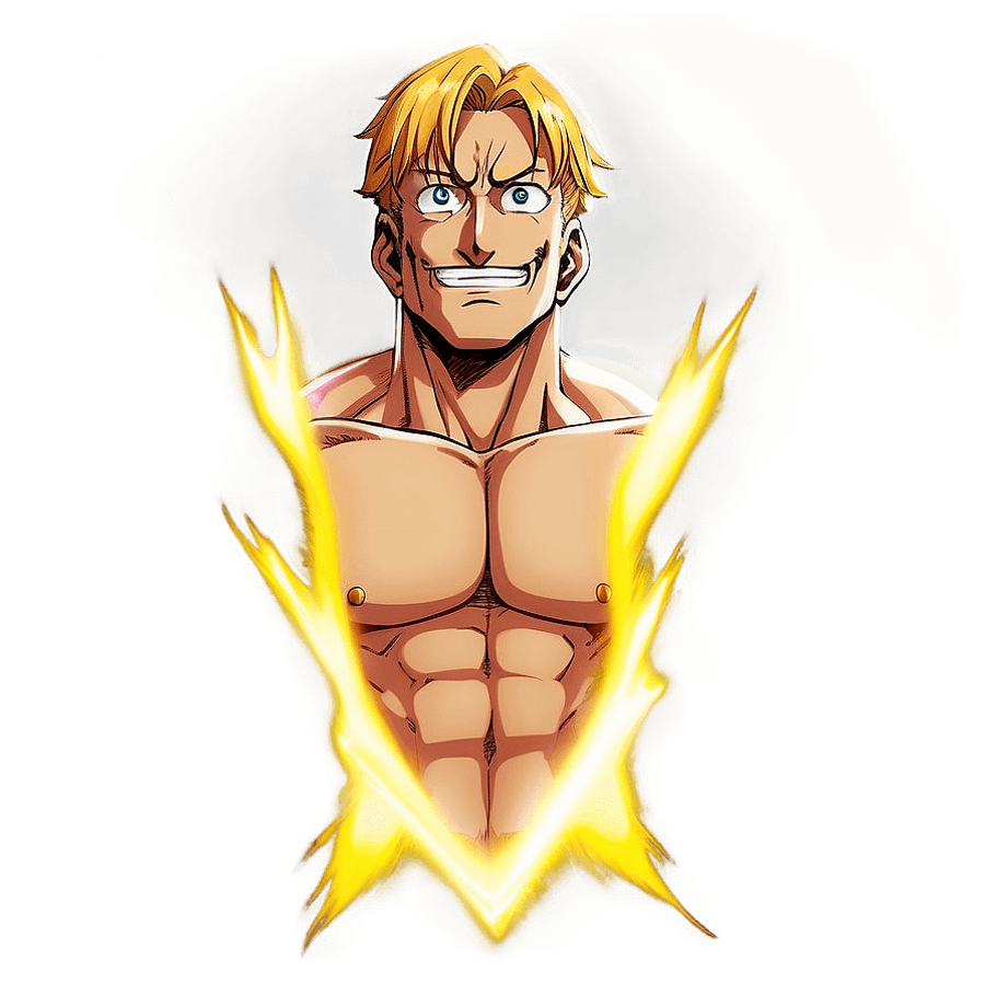 Escanor Sunshine Power PNG brn3
