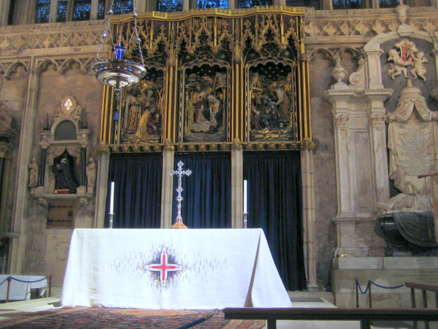 Altarin der Kathedrale von York Minster