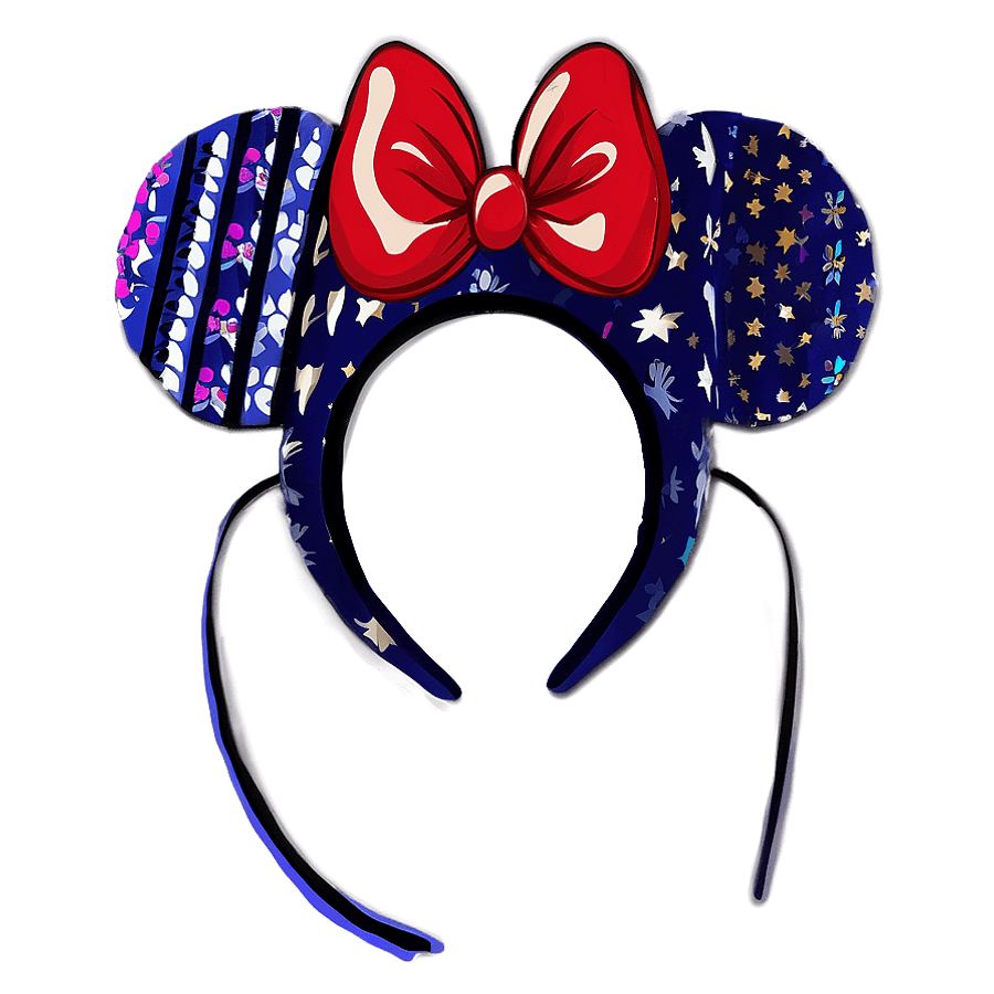 Custom Mouse Ears Art PNG aja18