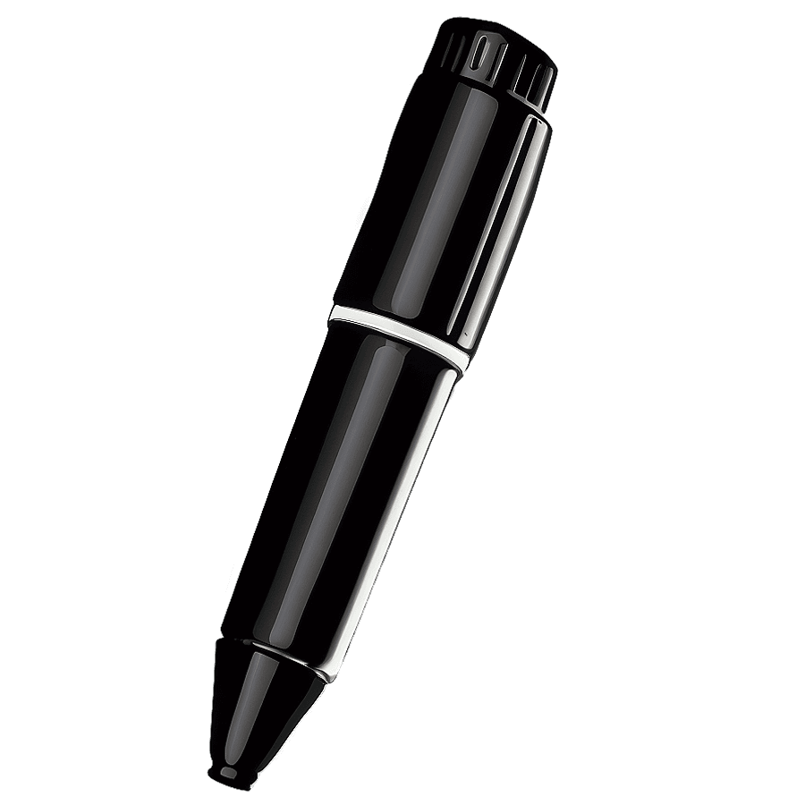 black marker a