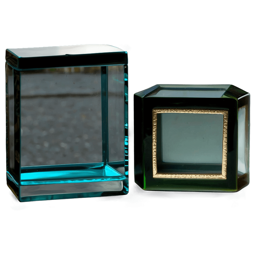 Beveled Glass Box PNG 06282024