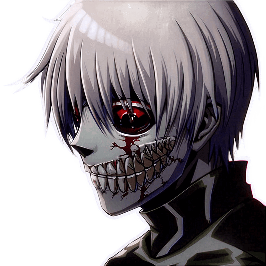 Ken Kaneki Ghoul Form PNG 70