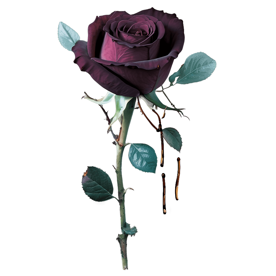 Dead Rose Aesthetic PNG 06212024