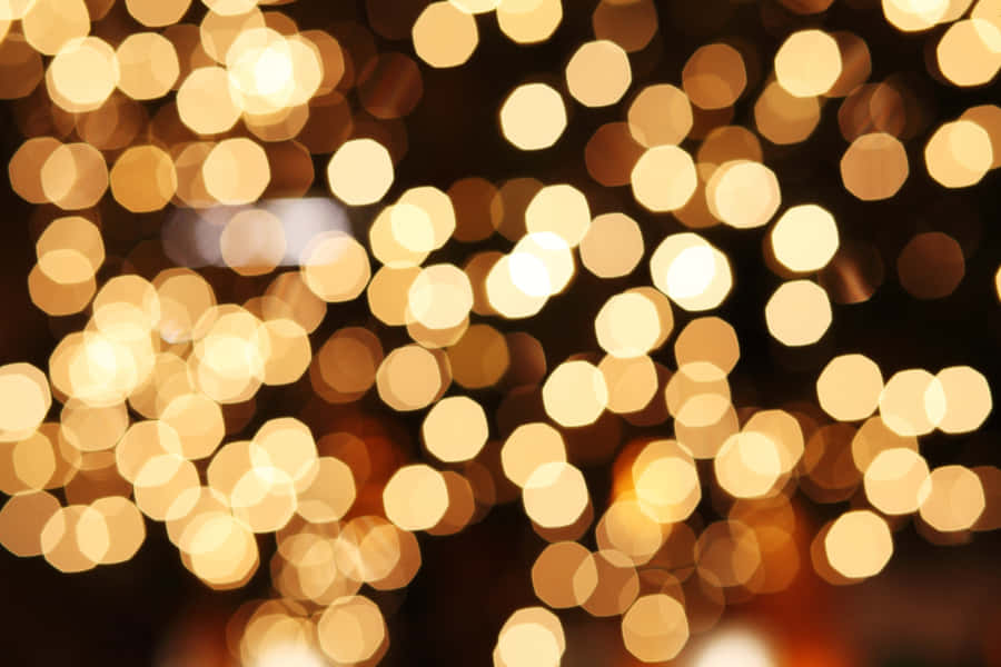 Warmer Bokeh-Lichter Hintergrund