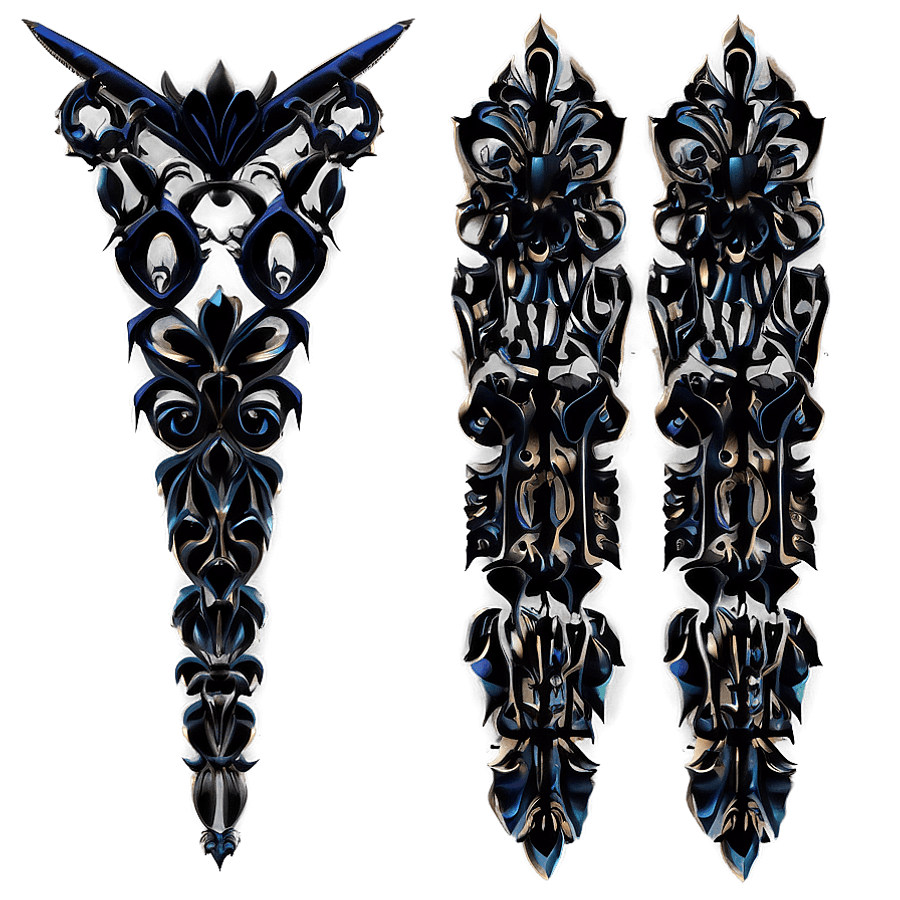 Royal Goth Elegance PNG 50
