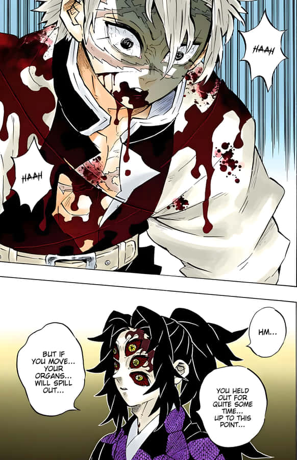 Demon Slayer Manga Intens Konfrontation
