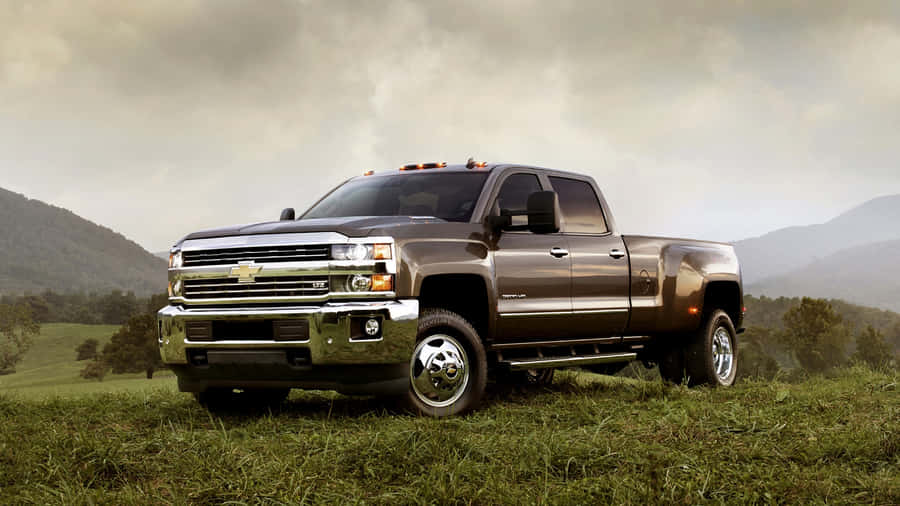 Chevrolet Silverado HD Pickup Truck all'Aperto