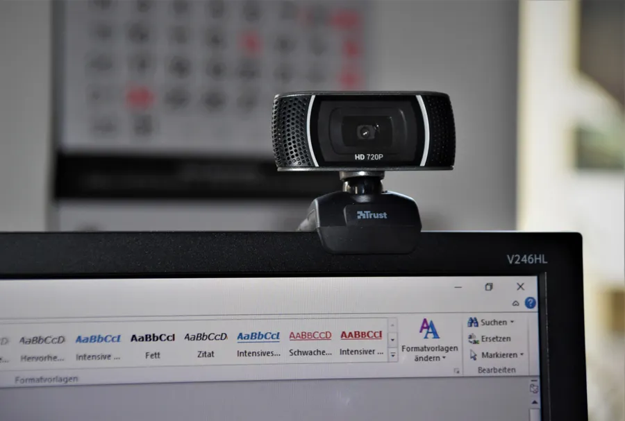 Old Black Webcam For Computer