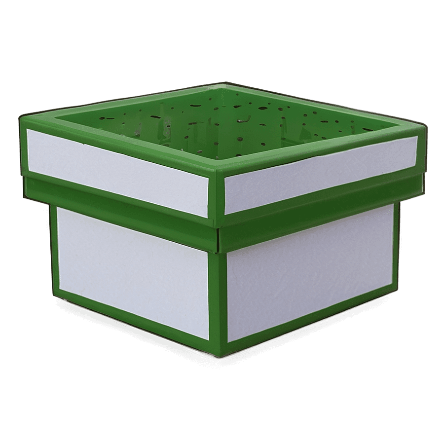 Green Box Template PNG 79