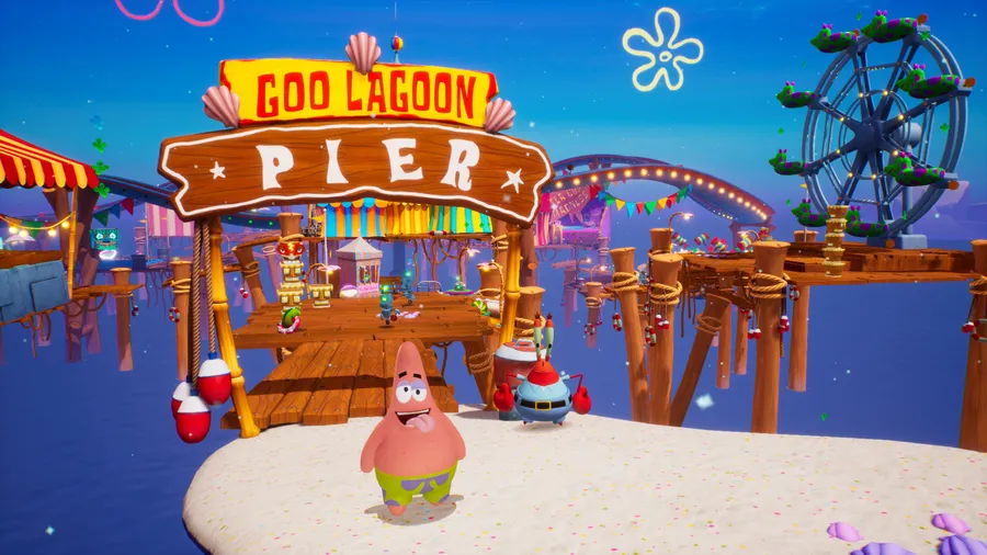 Mr. Krabs video game version wallpaper