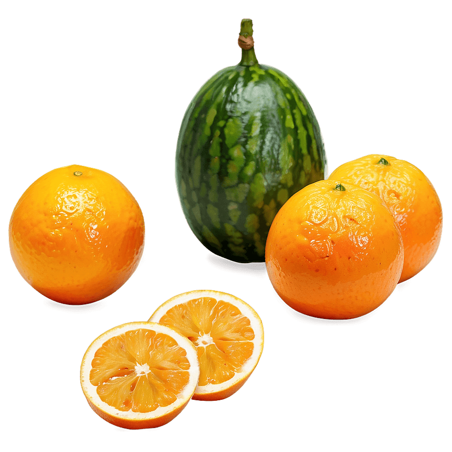 Exotic Orange Fruit PNG jpg