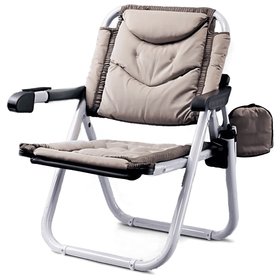 Comfortable Padded Folding Chair PNG dqi