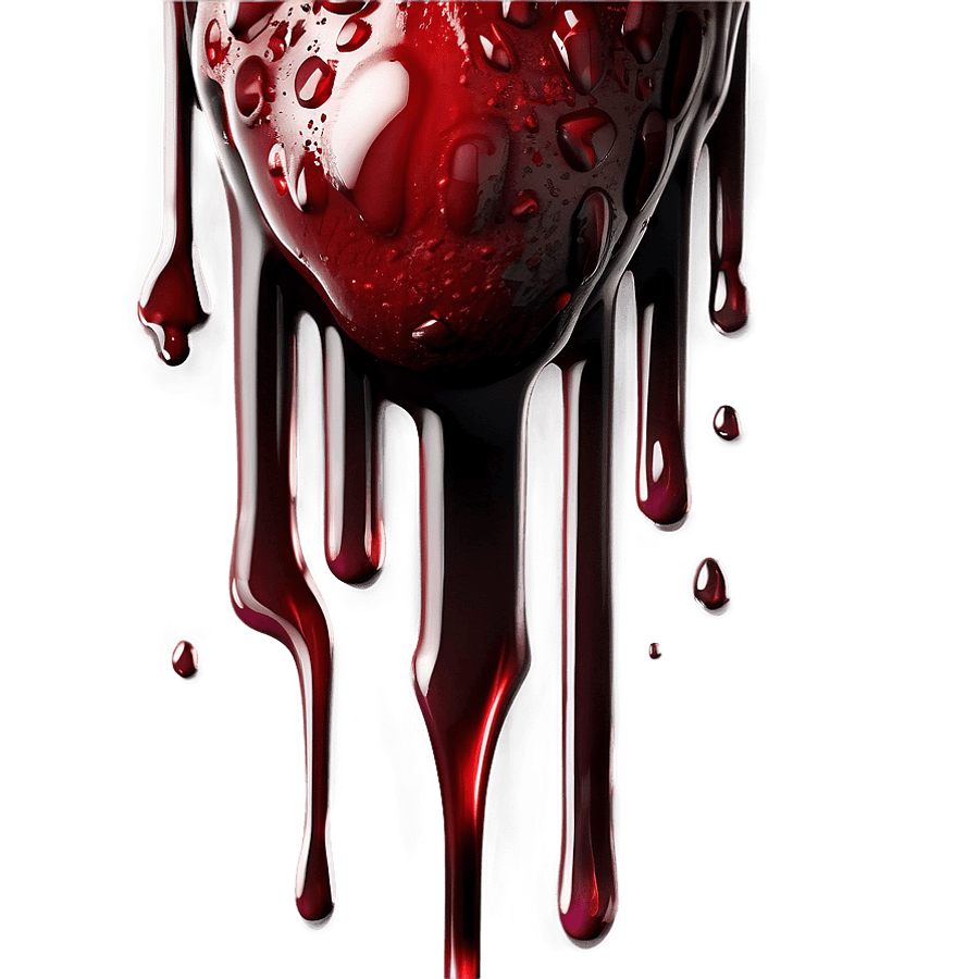 Vampire Blood Drip PNG yfw38