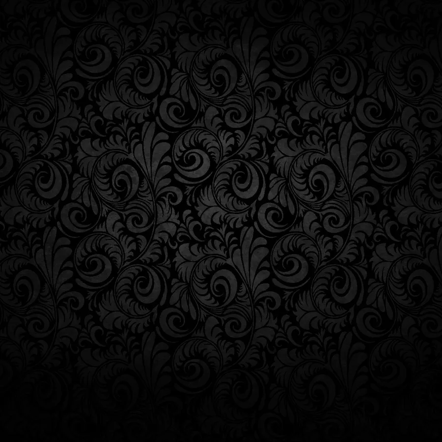 Black Ipad With Spiral Abstract Patterns