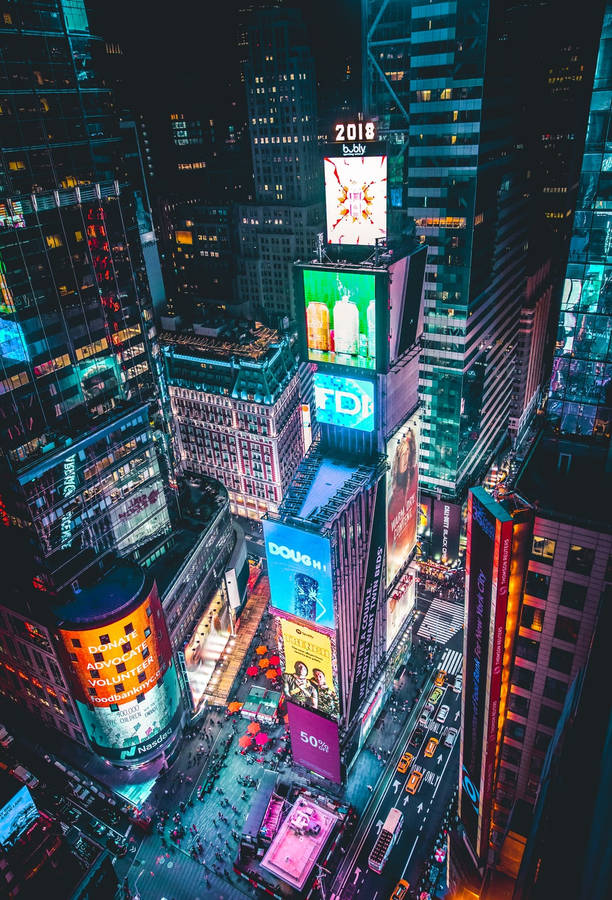 TimesSquare aus der Vogelperspektive