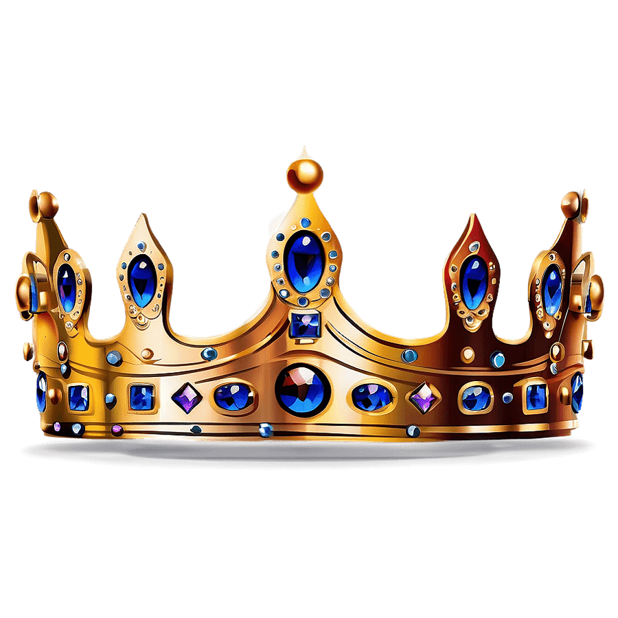 Queen Crown Illustration PNG 05042024
