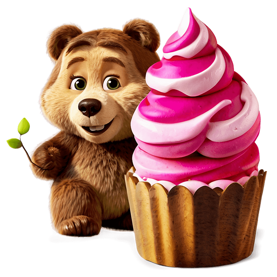 Masha Y El Oso Sweet Treats PNG nqi5