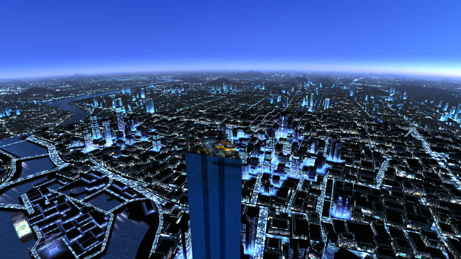 Vistapanorâmica da cidade a partir do Shard