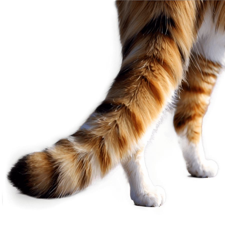 Short Cat Tail PNG rfu4