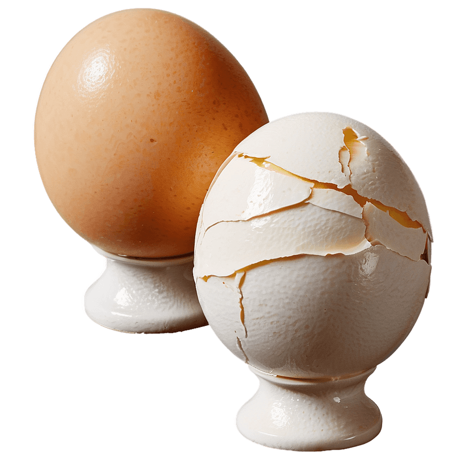 Cracked Raw Egg PNG nod94