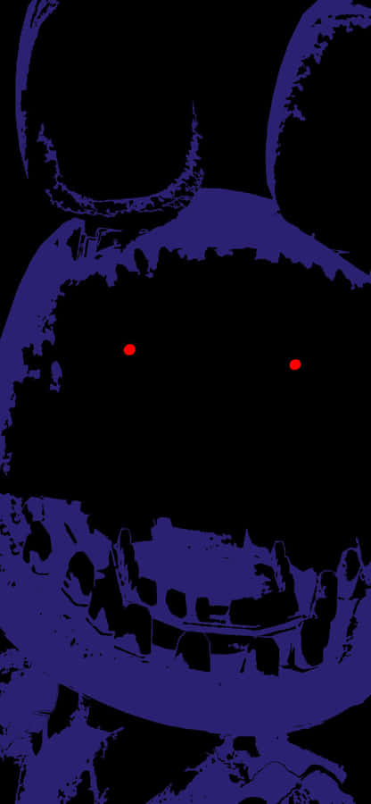 Dunkle Bonnie Silhouette FNAF Ästhetik