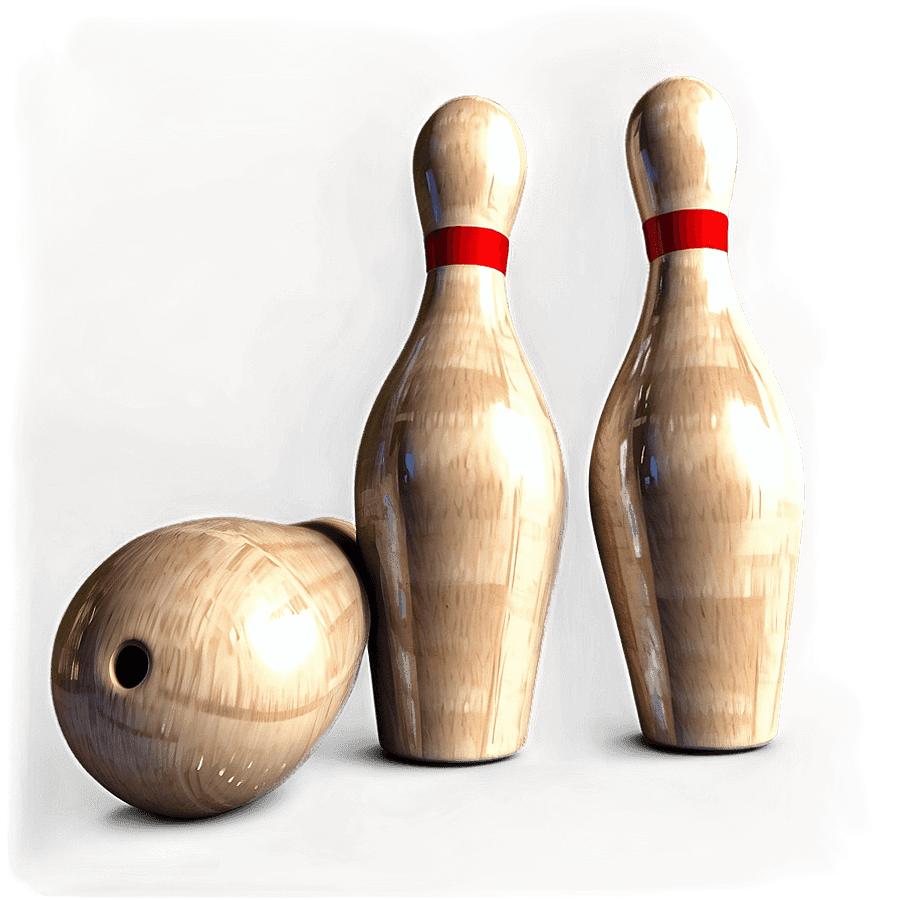 Bowling Pins Sketch PNG 05262024