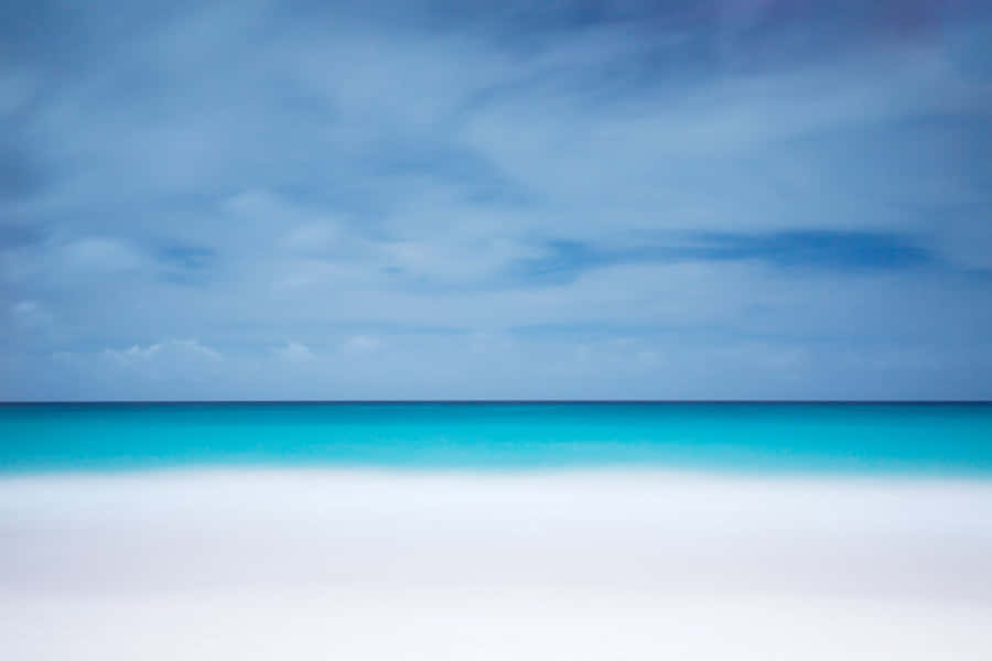 Nahtloserblauer Strandhorizont-Hintergrund