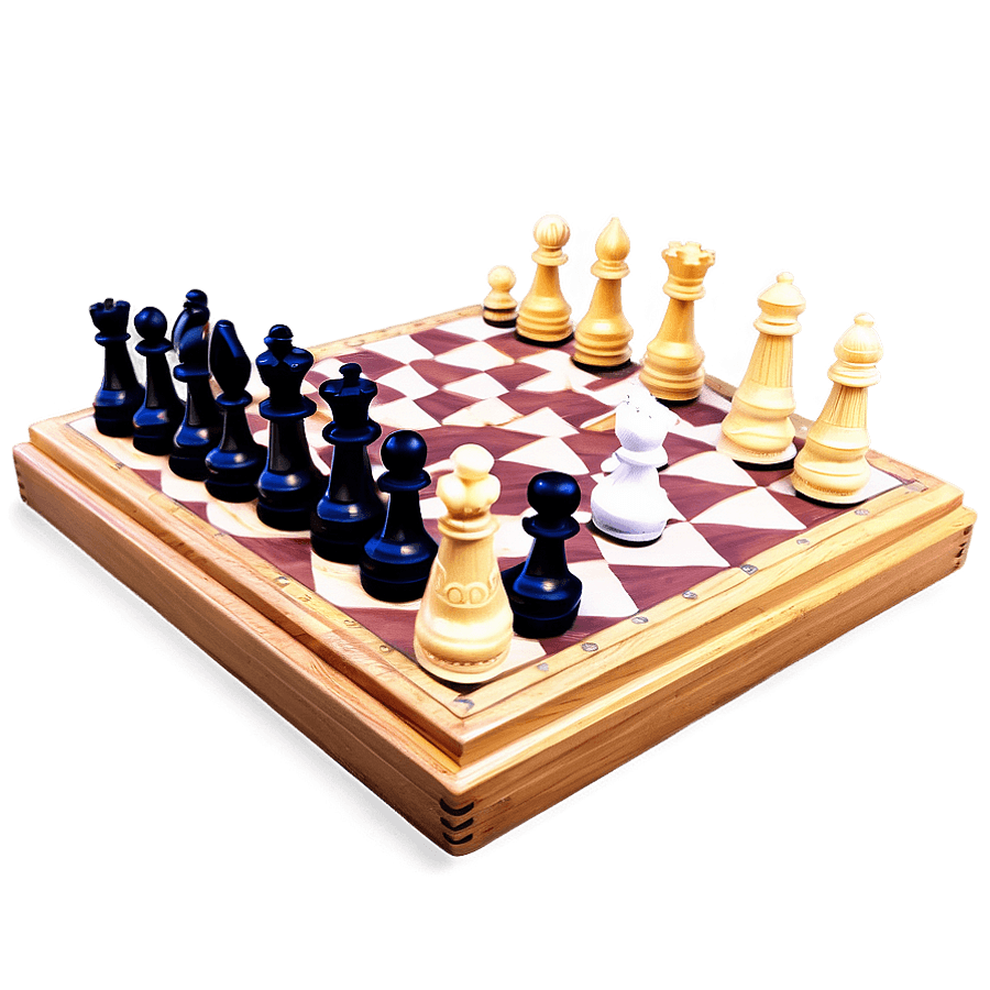 3D Chess Board PNG 2