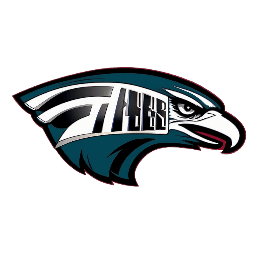 Bold and Simple Eagles Logo PNG duh8