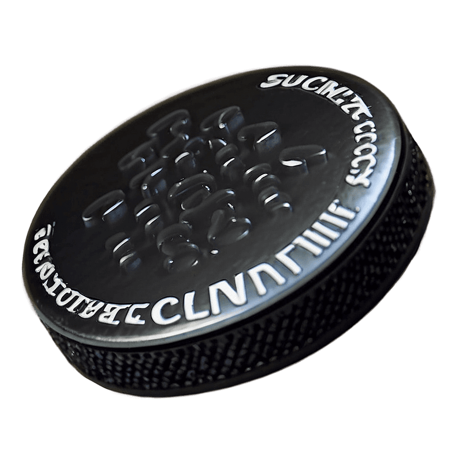 Fancy Hockey Puck PNG ghq