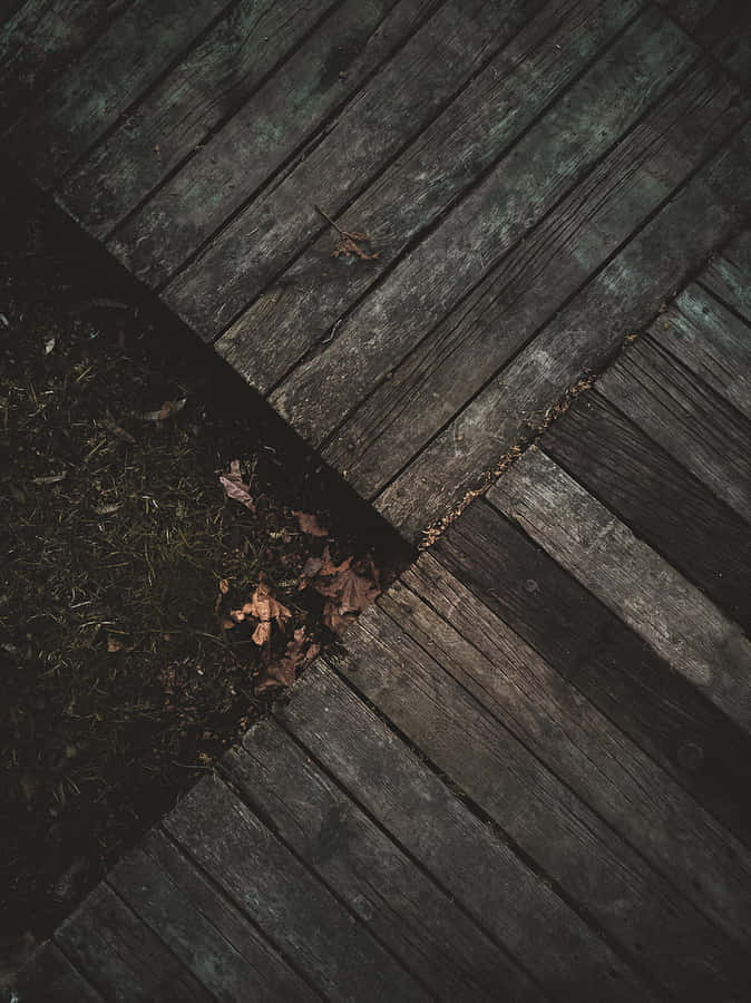 Monochromesgraues Holzmuster