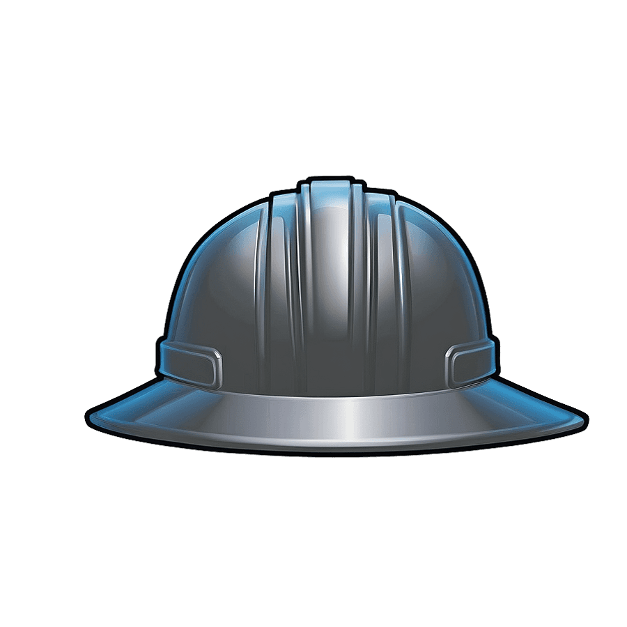 Construction Hat Outline PNG 05262024