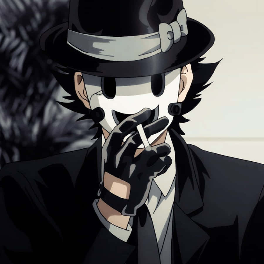 Mysterious Sniper Mask Anime Charakter