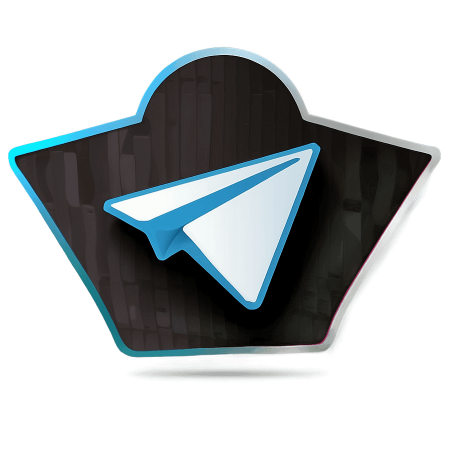 Custom Telegram Logo PNG 48