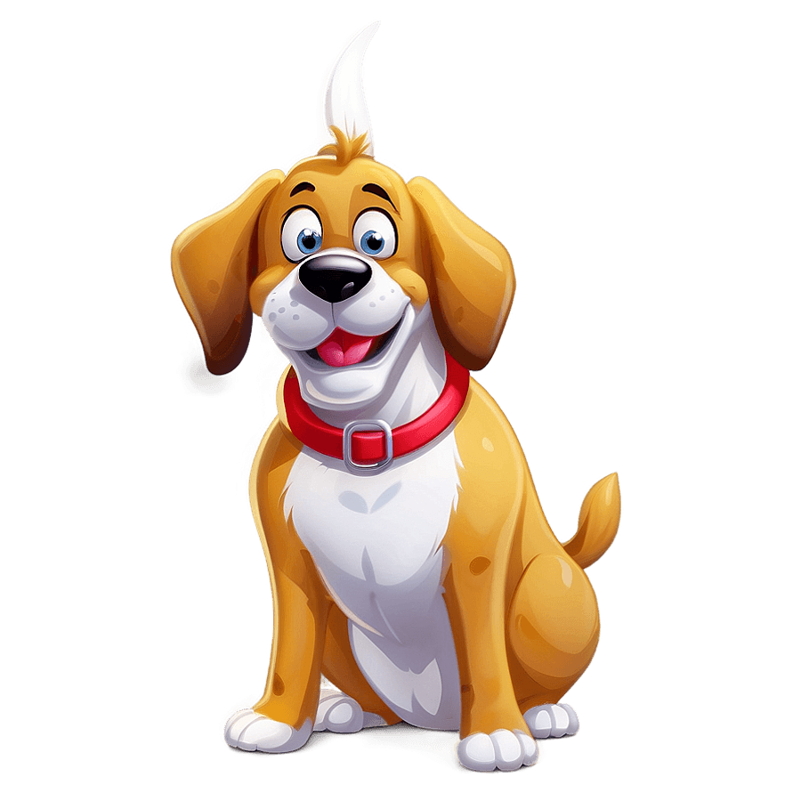 cartoon dog a