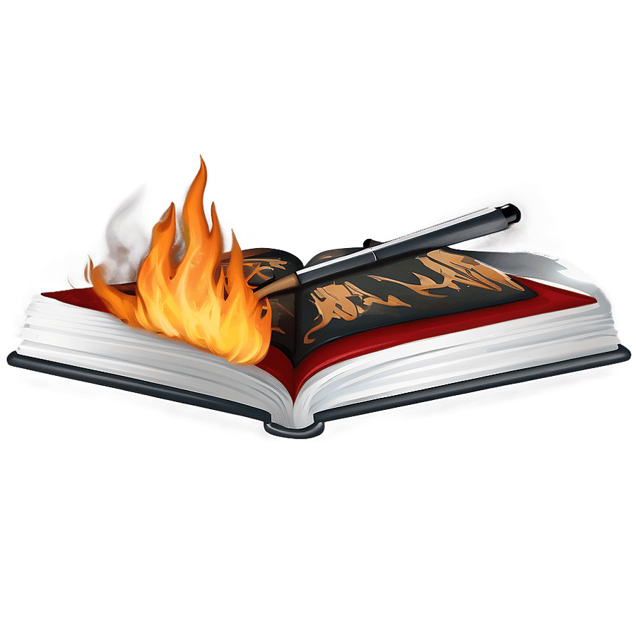 Burn Book Fan Art PNG wuu