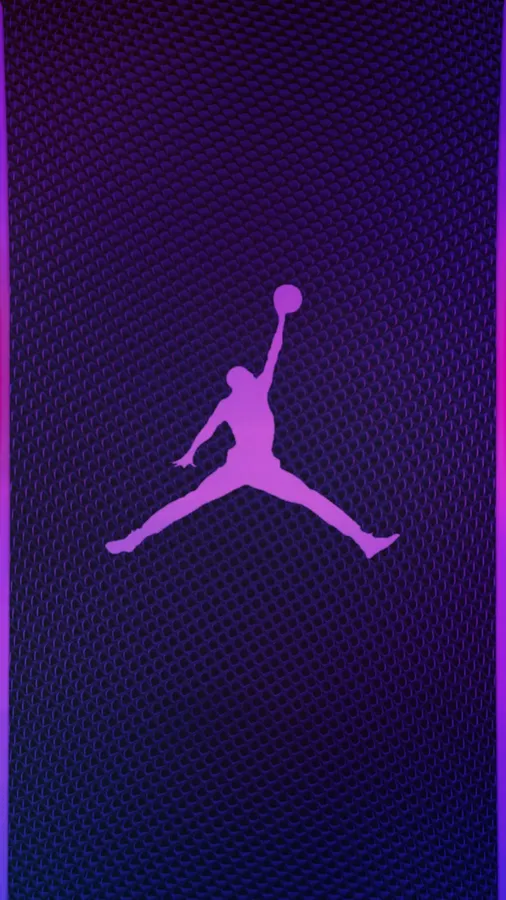 Violet Air Jordan Logo wallpaper