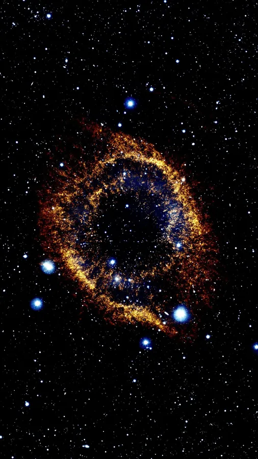Amoled Cosmic Galaxy wallpaper