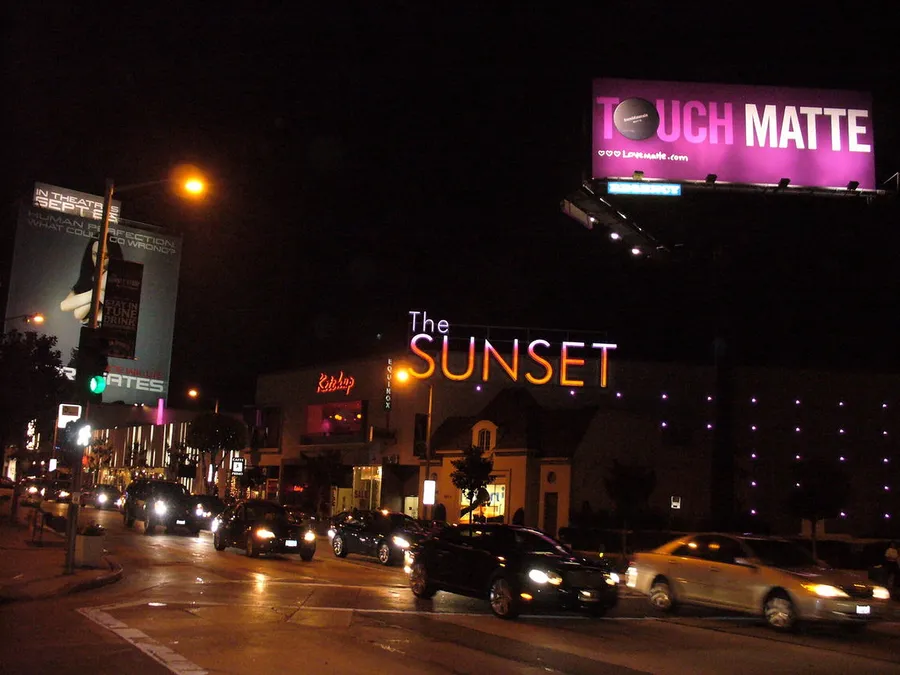 The Sunset Boulevard wallpaper